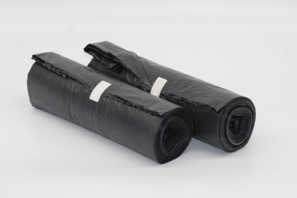 Worki na Śmieci CZARNE 120L 25 szt Folia LDPE